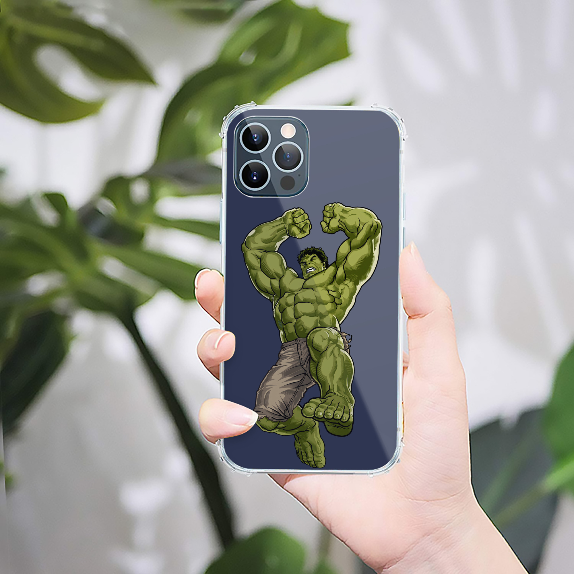 （画像用） アベンジャーズ The Avengers 【iPhone 12シリーズ対応】透明スマホケース（クリアソフトケース）